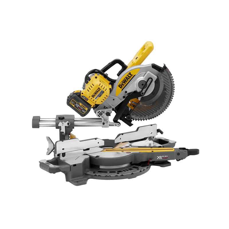 Scie à onglet radiale DEWALT 250 mm XR FLEXVOLT 54V 3Ah – DCS727T2