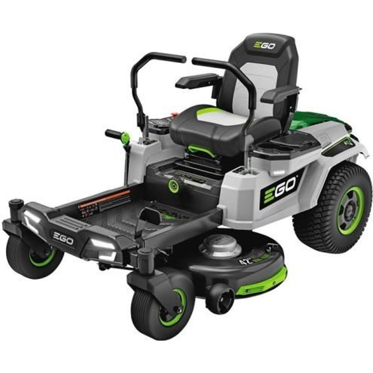 EGO Z6 electric zero-turn ride-on mower – 107 cm cutting deck