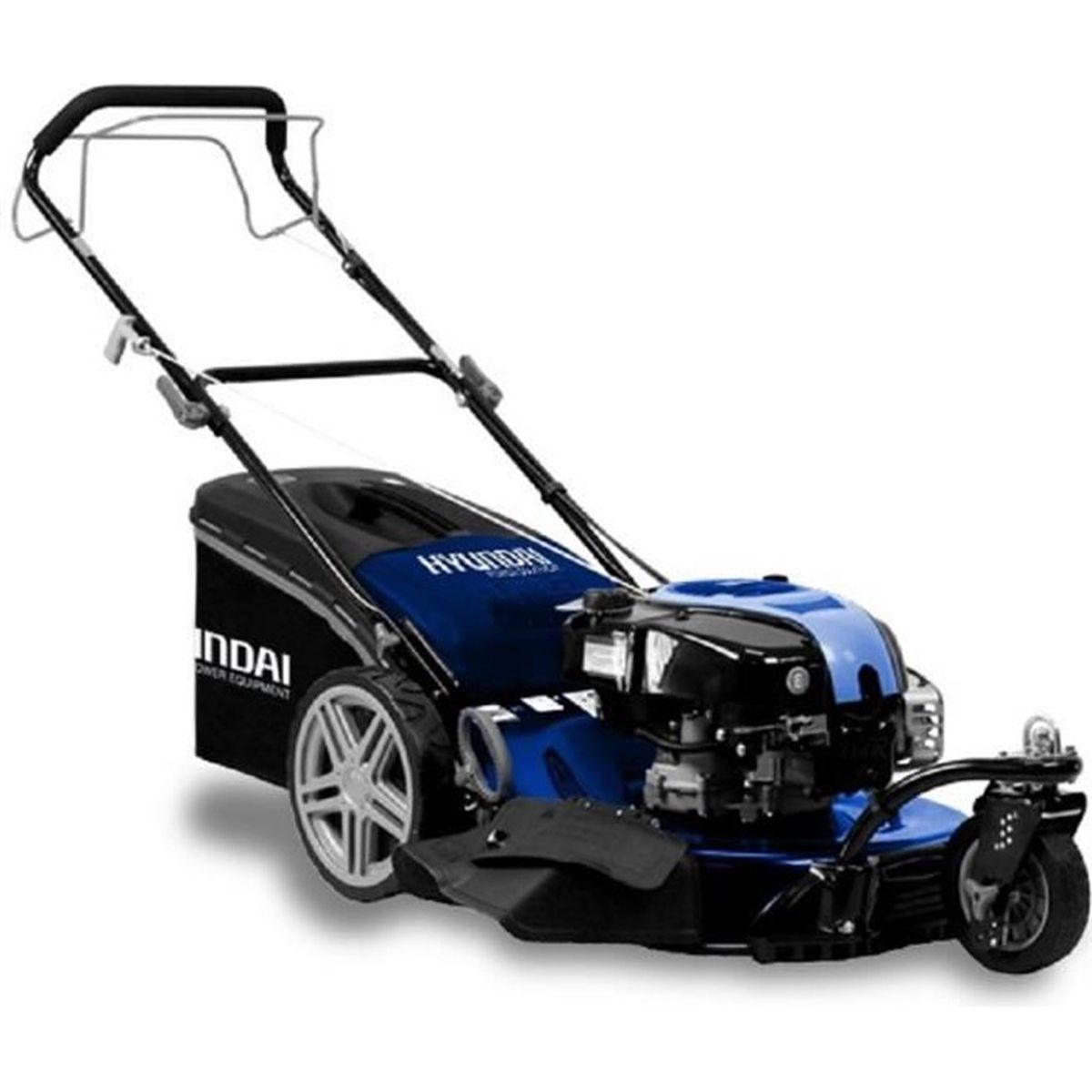 HYUNDAI Briggs & Stratton self-propelled petrol lawn mower – 56 cm – 3 wheels – 161 cm³ – mulching