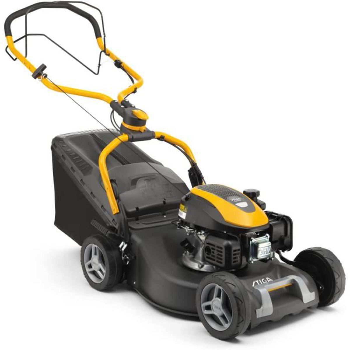 STIGA Collector 548 S Benzin-Rasenmäher – 46 cm Schnittbreite – 60 L Fangkorb