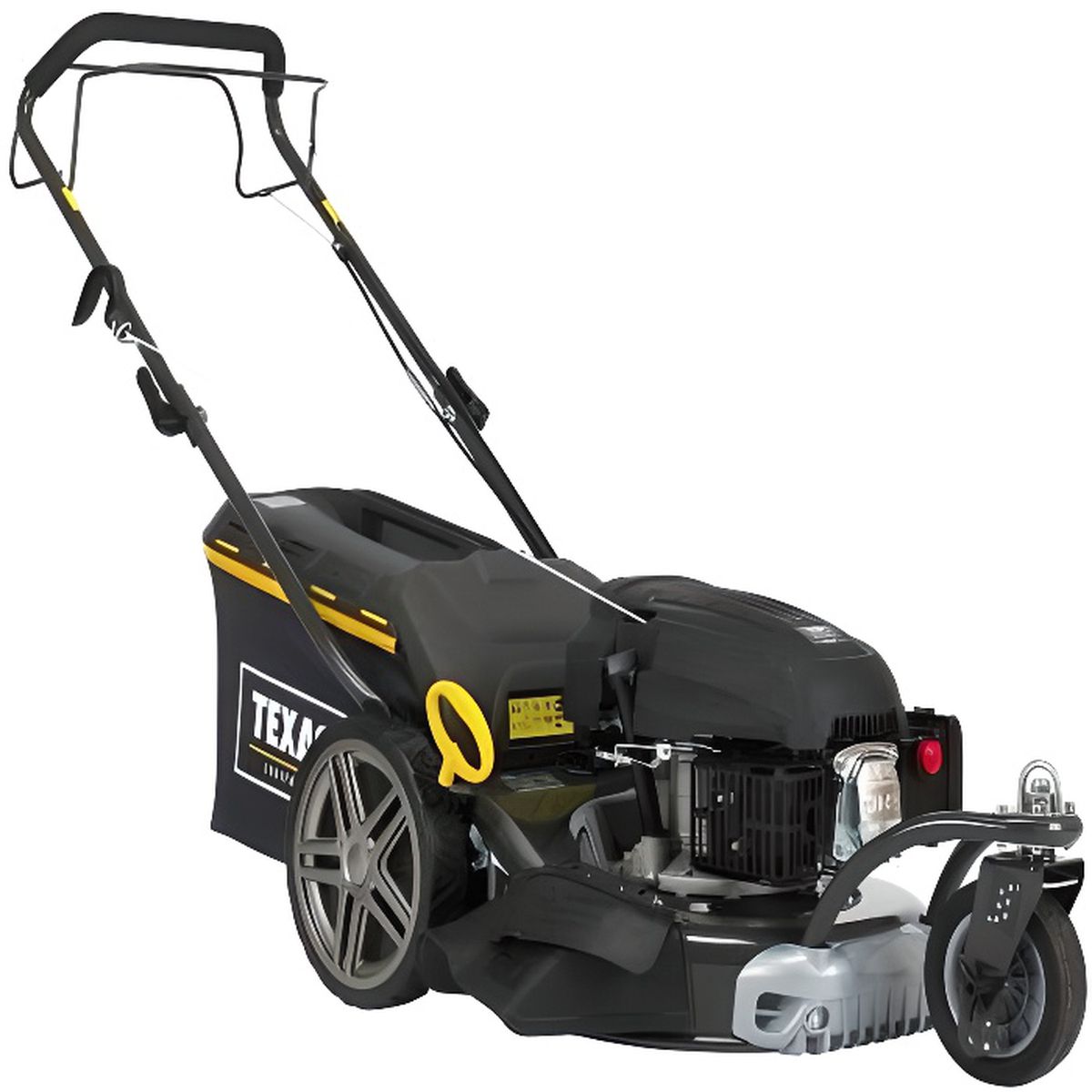 Cortacésped de gasolina autopropulsado TEXAS Premium 4675TR/W – 139 cc, 3 ruedas, ancho de corte 46 cm, mulching